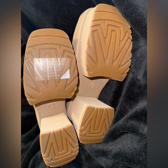 UGG Mini New Heights Platform Boot (Women) Tan Heeled Platform Boots - Picture 10 of 14